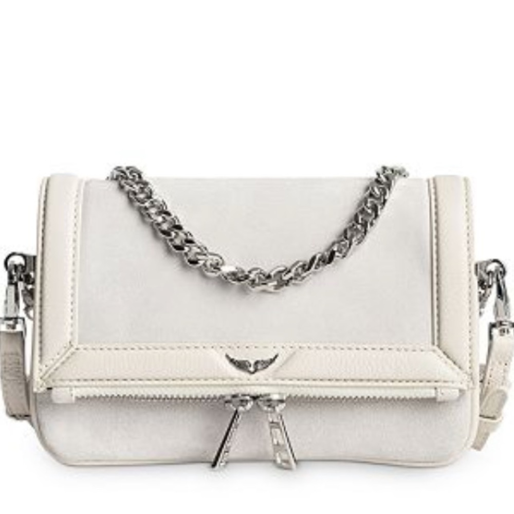 NWOT ZADIG AND VOLTAIRE NANO BAG CREAM